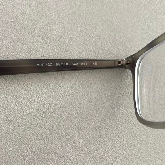 PRADA VPR 13X 55 18 548-101 145 Eyeglass Frames Eyeglasses Olive Havana - Picture 4 of 10